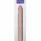 Veined Double Dong - Vanilla - 12in