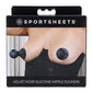 Velvet Noir Silicone Nipple Suckers - Black