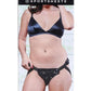 Velvet Noir Strap-On - Black