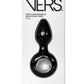 Vers Plug Vibrating Rechargeable Silicone Anal Plug - Black