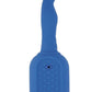 Vibrating Douche Rechargeable Silicone Anal Douche - Blue