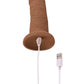 Vibrating Rechargeable Silicone Dildo