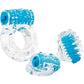 Vibroman Better Sex Kit - Blue/Clear - 3 Per Pack