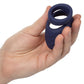 Viceroy Perineum Dual Ring Silicone Cock Ring
