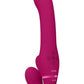 Vive Al Rechargeable Silicone Dual Motor Strapless Strap-On - Pink
