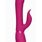 Vive Etsu Rechargeable Silicone Pulse Wave G-Spot Rabbit and Clitroal Stimulator