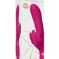 Vive Etsu Rechargeable Silicone Pulse Wave G-Spot Rabbit and Clitroal Stimulator - Pink