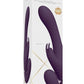 Vive Suki Rechargeable Silicone Vibrating Strapless Strap-On Rabbit - Purple
