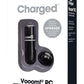 Vooom Wireless Remote Control Silicone USB Rechargeable Bullet Waterproof - Black