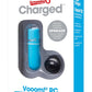 Vooom Wireless Remote Control Silicone USB Rechargeable Bullet Waterproof - Blue