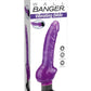 Wall Bangers Vibrating Dildo - Purple - 9in