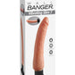 Wall Bangers Vibrating Slim 7 Dildo - Flesh/Vanilla - 9in