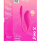 We-Vibe Jive 2 Silicone Rechargeable Remote Control Wearable G-Spot Vibrator - Electric - Pink