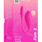We-Vibe Jive 2 Silicone Rechargeable Remote Controlled Wearable G-Spot Vibrator - Electric - Pink