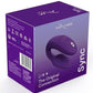 We-Vibe Sync 2nd Generation Rechargeable Silicone Couples Vibrator with Remote Control - Purple