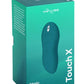 We-Vibe Touch X Rechargeable Silicone Clitoral Mini Vibrator - Green Velvet