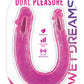 Wet Dreams Dual Pleasure Frenzy Double Dong - Pink/Pink Passion - 12in