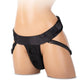 WhipSmart Double Penetration Jock Strap Harness - Black - Plus Size/Queen