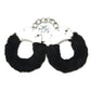 WhipSmart Furry Cuffs with Eye Mask - Black
