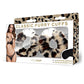 WhipSmart Furry Cuffs with Eye Mask - Animal Print/Leopard