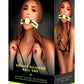WhipSmart Glow In The Dark Deluxe Silicone Ball Gag - Glow In The Dark/Green