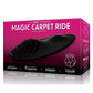 WhipSmart Magic Carpet Ride Rechargeable Silicone Vibrating Pad - Black