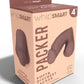 WhipSmart Soft and Discreet Packer - Chocolate - 4in