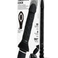 WhipSmart Thrusting Rechargeable Silicone Cock with Remote - Black