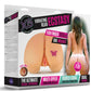 X5 Men Vibrating Rear Ecstasy Masturbator - Pussy and Butt - Flesh/Vanilla