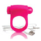 You-Turn Rechargeable Plus Silicone Ring Waterproof - Pink/Strawberry