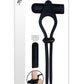 Zero Tolerance Black Tie Affair Vibrating Cock Ring - Black