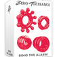 Zero Tolerance Ring The Alarm Cock Ring Kit - Red - 4 Piece Kit