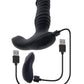 Zero Tolerance Striker Rechargeable Silicone Thrusting Anal Vibrator with Remote Control