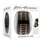 Zero Tolerance Stroke to Go Dual End Masturbator - Black