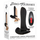 Zero Tolerance Vibrating Girth Enhancer Silicone Rechargeable Sleeve with Remote Control - Black/Red