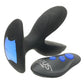 Zeus Electro-Spread 64x Vibrating and E-Stim Silicone Rechargeable Butt Plug with Remote Control