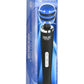 Zeus Electrosex E-Stim Vibrating Silicone Wand Massager - Black/Blue