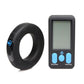 Zeus Vibrating and E-Stim Rechargeable Silicone Cock Ring with Remote Control - Black - 45mm