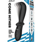 ZOLO Come Hither Prostate Silicone Rechargeable Anal Vibrator - Black