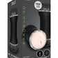 ZOLO DP Stroker Double Entry Masturbator - Pussy and Butt - Black/Vanilla