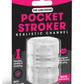 ZOLO Girlfriend Pocket Stoker Channel Texture - Clear/Pink