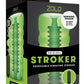 ZOLO Original Stroker Squeezable Vibrating Masturbator with Bullet - Green
