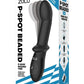 ZOLO P-Spot Beaded Silicone Rechargeable Anal Vibrator - Black