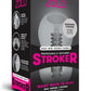 ZOLO Squeezable Mini Double Bubble Masturbator - Gray/Grey