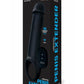 ZOLO Vibrating Remote Control Silicone Rechargeable Penis Extender Strap-On - Black